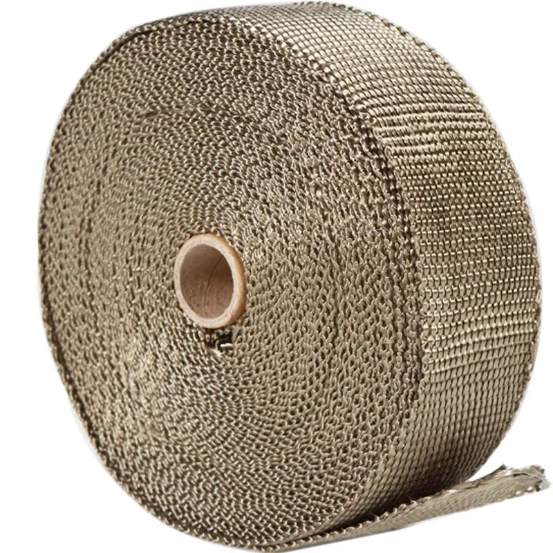 Envoltura de escape de titanio de 2