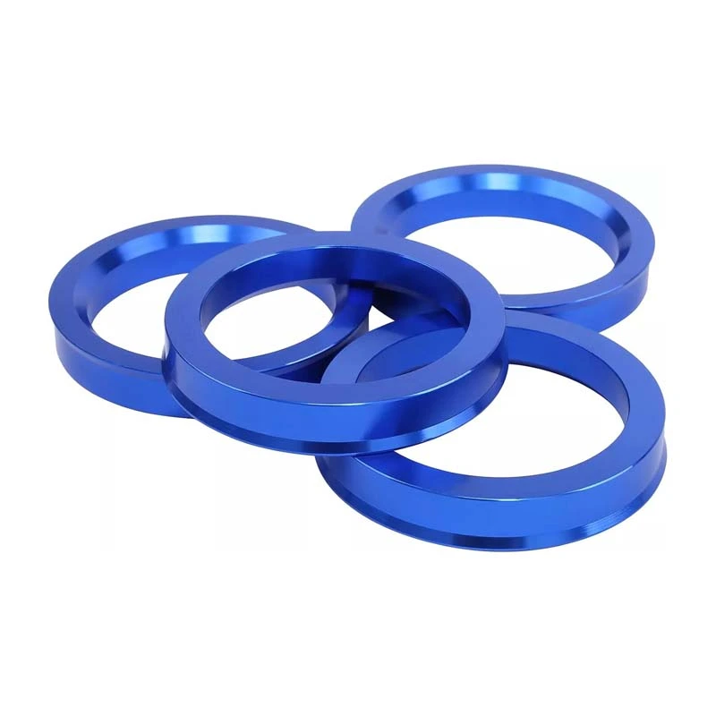 ¿Por qué debería elegir un anillo centrado en el cubo de aleación de aluminio azul para su vehículo?